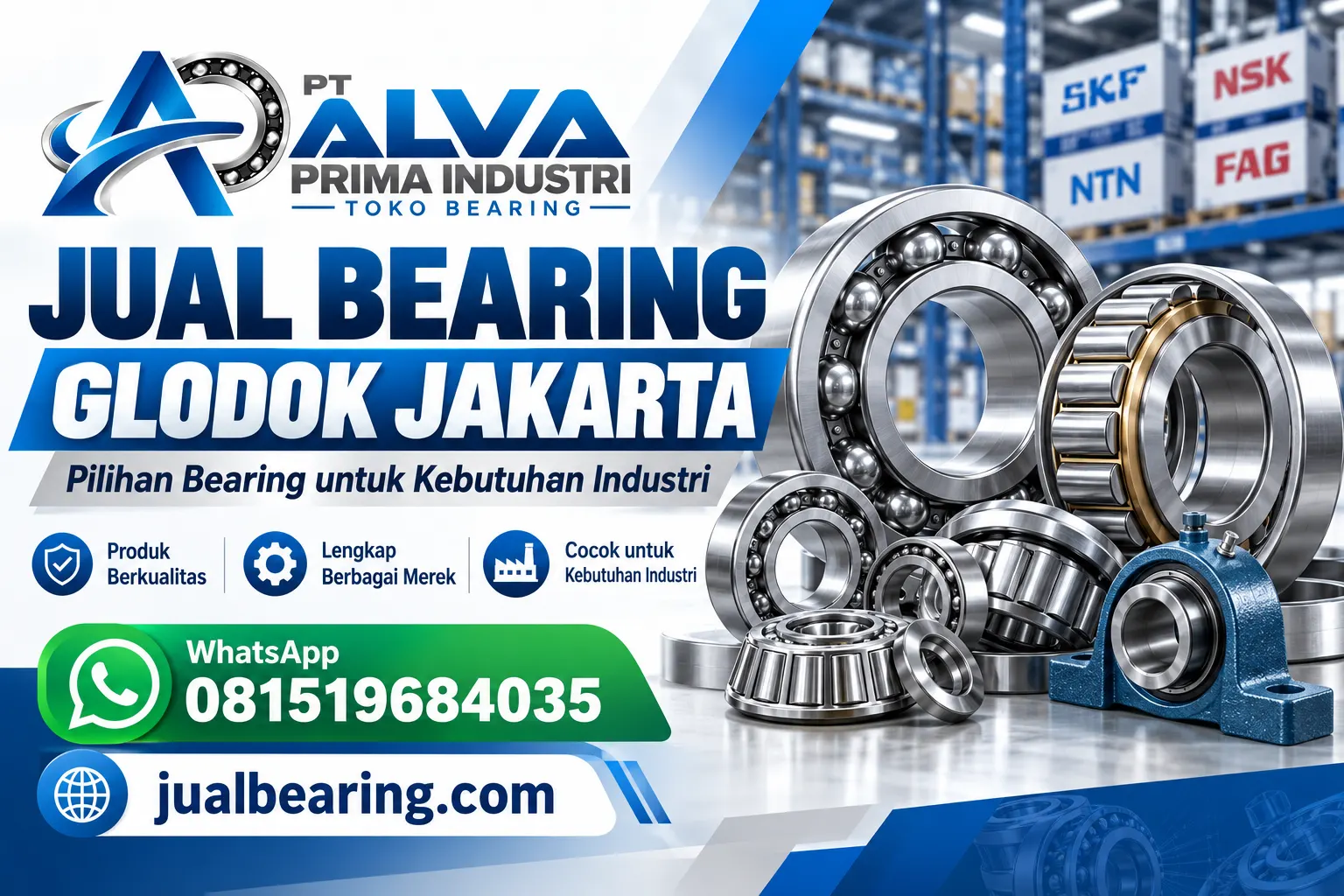 Jual Bearing Glodok Jakarta