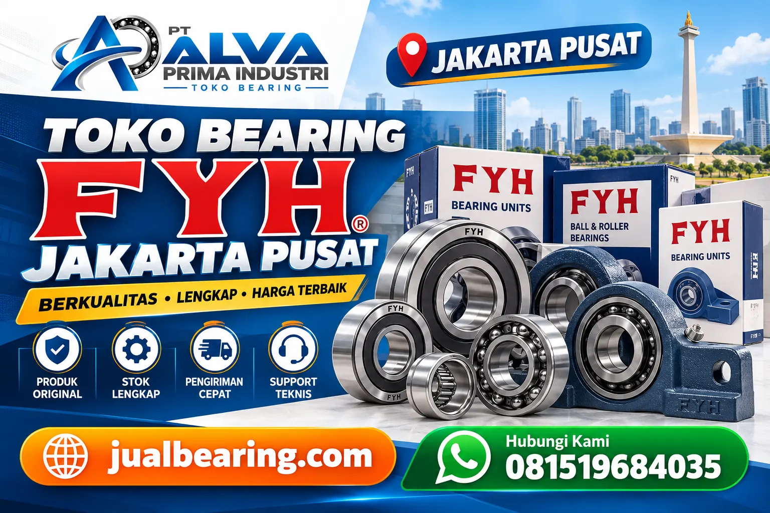 Toko Bearing FYH Jakarta Pusat