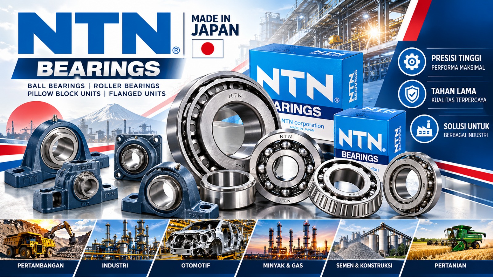 NTN Bearing Indonesia - Katalog Bearing Industri