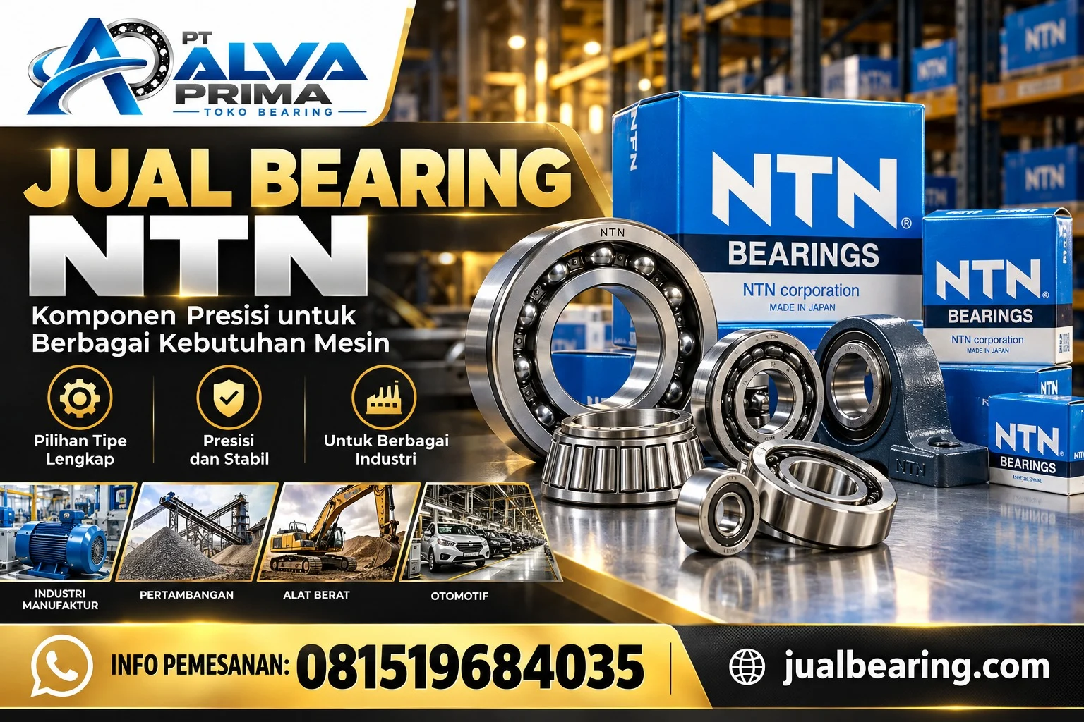 Jual Bearing NTN